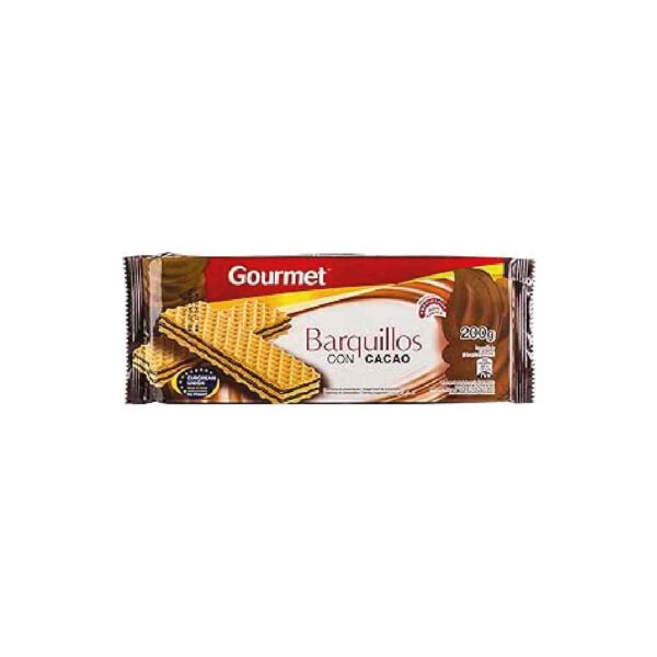 Galleta Barquillo Choco Gourmet 200g