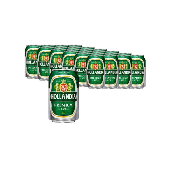 Cerveza Hollandia 33cl 4.7% alc 24 uds