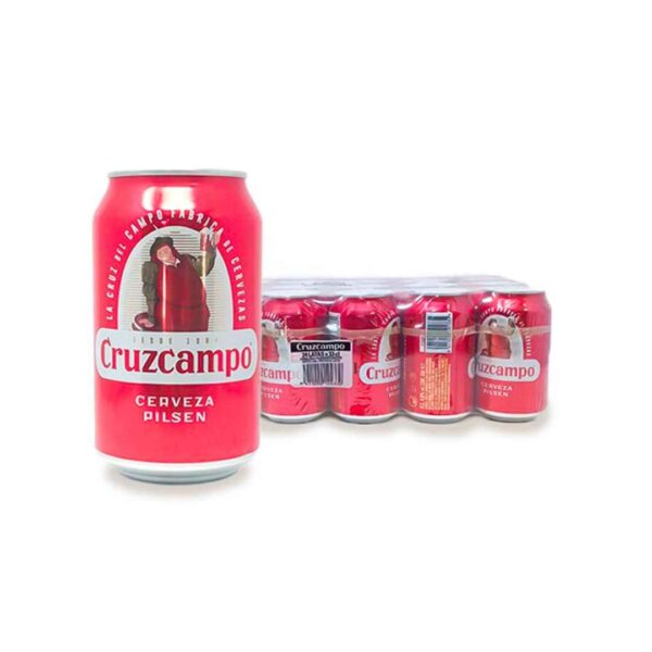 Cerveza Cruzcampo 24ud de 330ml alc. 4,8%