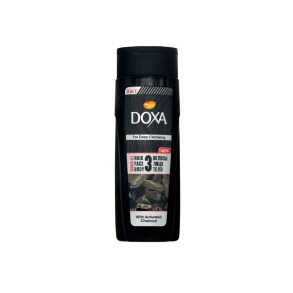 Gel Ducha 3 en 1 Black Doxa 400ml