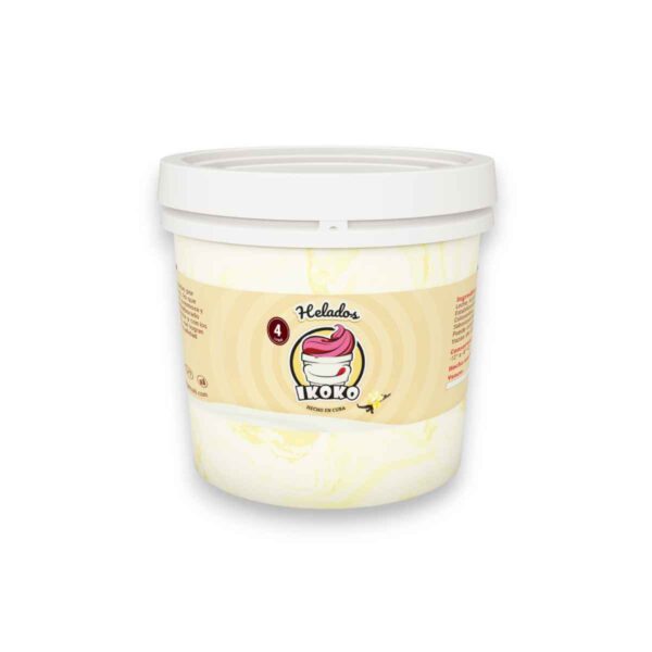 Helado Ikoko sabor Vainilla 4Lt