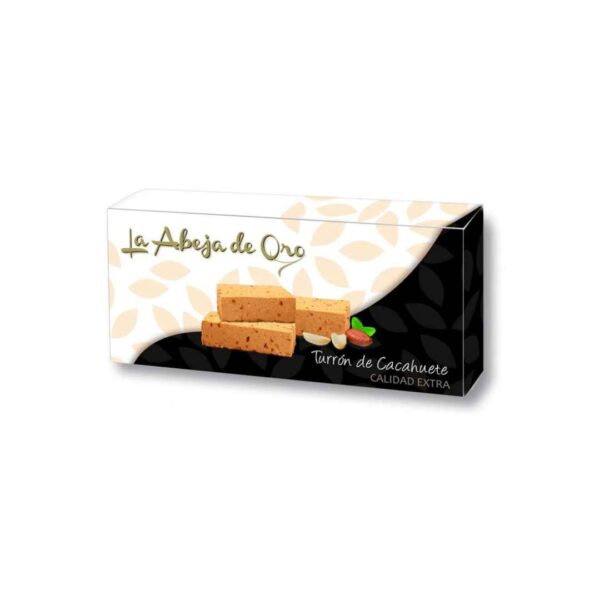 Turrón Blando de Cacahuete La Abeja de Oro 200g