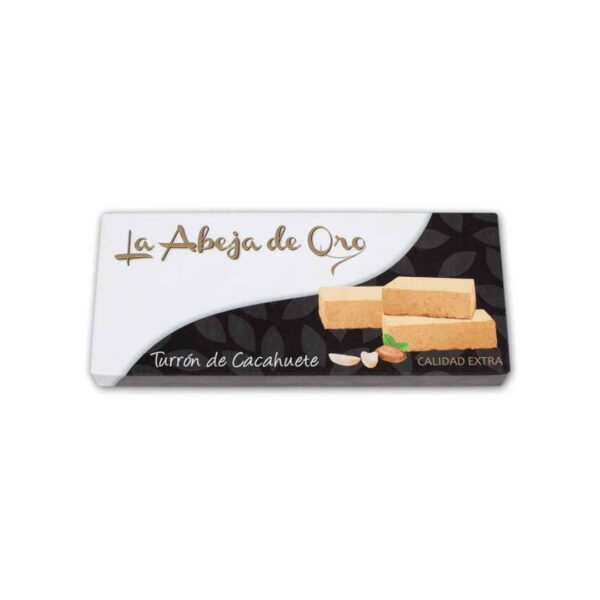 Turrón Duro de Cacahuete La Abeja de Oro 200g