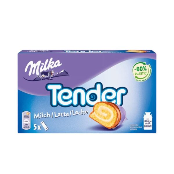 Barritas Tender Milka 5x37g
