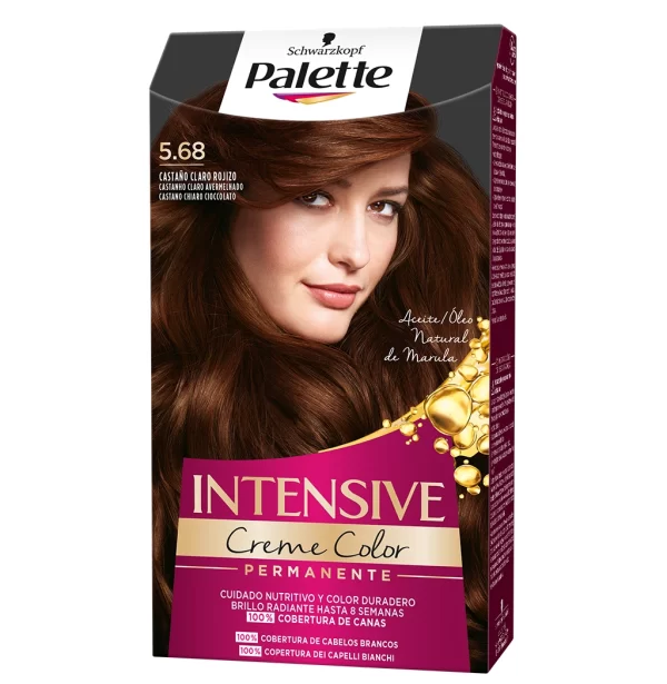 Tinte Palette Castaño Claro Rojizo 5.68