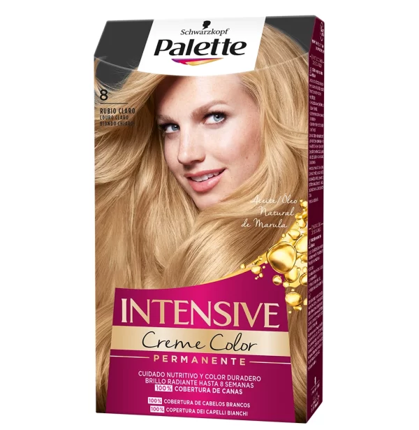 Tinte Palette Rubio Claro 8