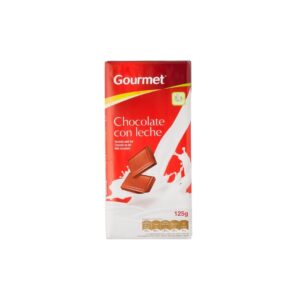 Tableta Chocolate Con Leche Sin Azúcar Gourmet 100g