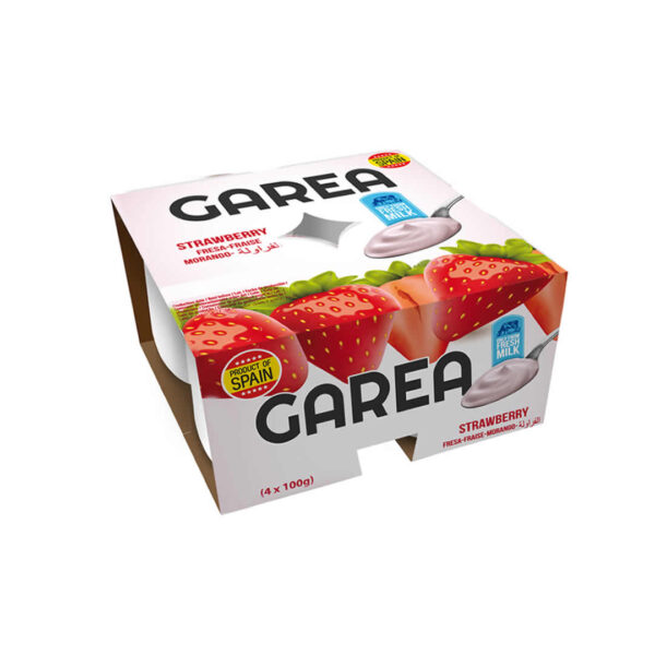 Yogur Sabor Fresa Garea 4x100g